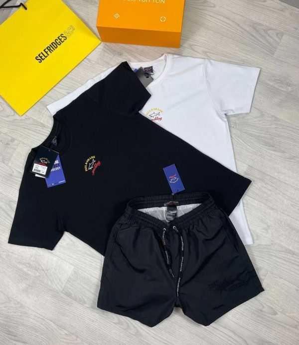 Paul and Shark T-shirts and Shorts Set in 2 colors. Buying can be separately as well Paul and Shark T-shirts and Shorts Set in 2 colors. Buying can be separately as well
