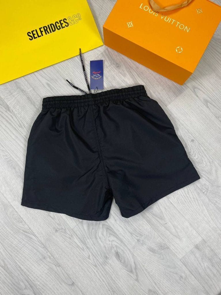 Paul and Shark Shorts in Black Color