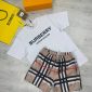 Burberry London England T-shirts and Shorts Set in White T-Shirt