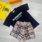 Burberry London England T-shirts and Shorts Set in Black T-Shirt