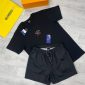 Paul and Shark T-shirts and Shorts Set in Black T-Shirt