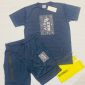 Nike Airmax T-shirt and Shorts set in Navy Blue Colour