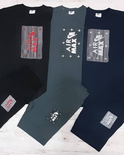 Nike Airmax T-shirt and Shorts set in 3 colors