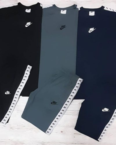 Nike Logo Tapping T-shirts and Shorts set in multiple Colors