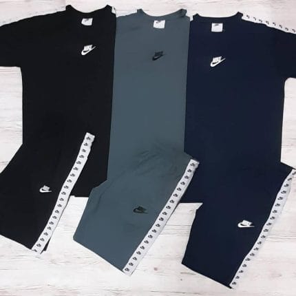 Nike Logo Tapping T-shirts and Shorts set in multiple Colors