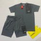 The North Face T-shirts and Shorts Set in Grey Colour