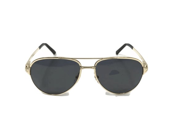Carteir Rectangular Metal Frame Sunglasses in 2 Colors Carteir Rectangular Metal Frame Sunglasses in 2 Colors