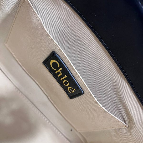 Chole Mini Tote Bag in Black