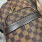 Louis Vuitton Canvas Bag in Brown Color
