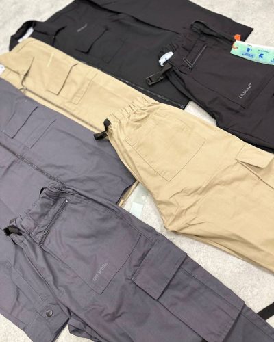 Off-White Cargos in 3 Colors Off-White Cargos in 3 Colors