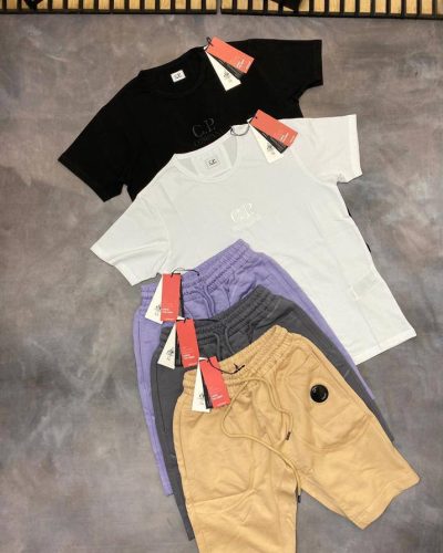 CP T-shirts Shorts set Different colors Match colors Set