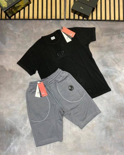 CP T-shirts Shorts set Different colors Match colors Set