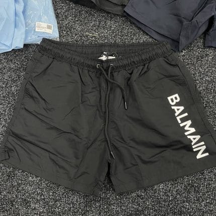 Balmain shorts in Black color