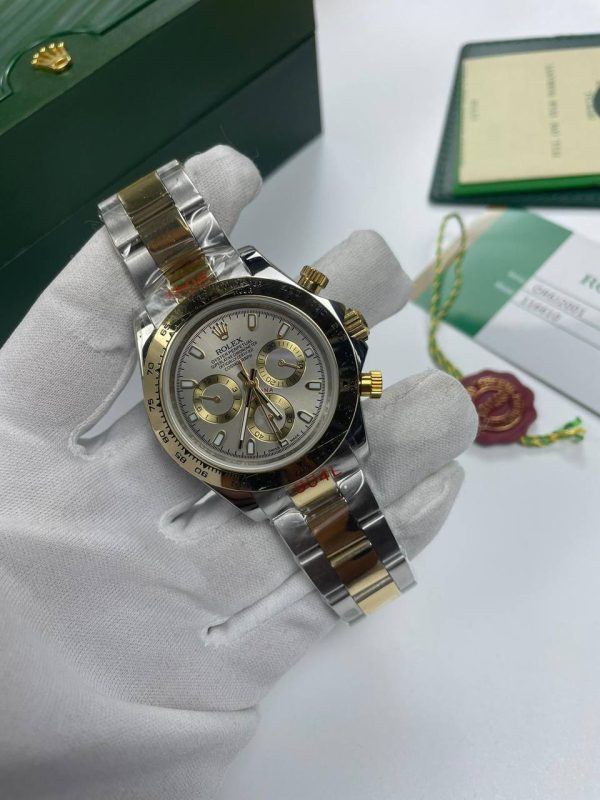 Rolex Cosmograph White Gold Dial Chain Watch Rolex Cosmograph White Gold Dial Chain Watch