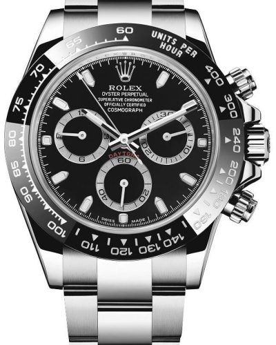 Rolex Cosmograph Black Dial Watch