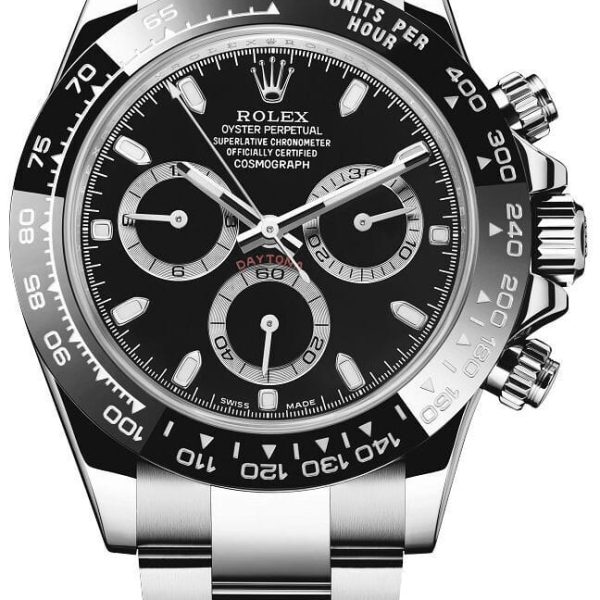 Rolex Cosmograph Black Dial Watch
