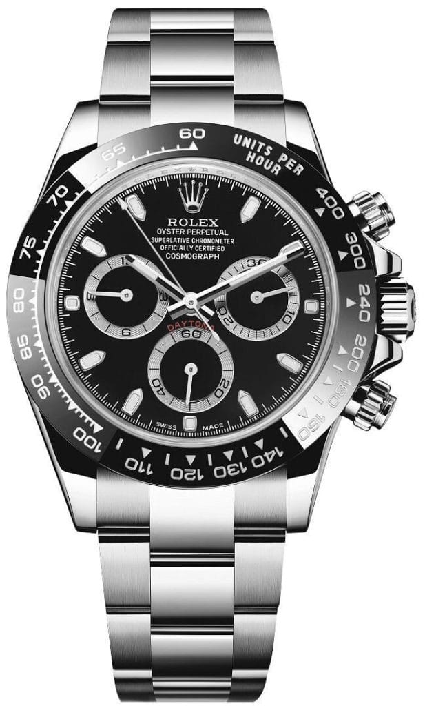 Rolex Cosmograph Black Dial Watch
