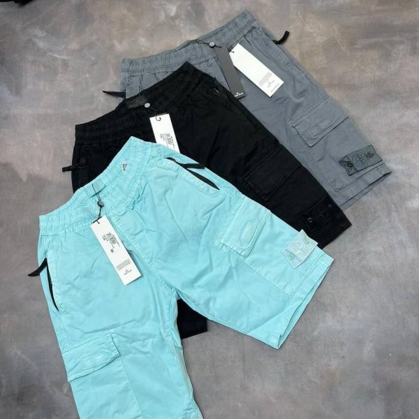 Stone Island Cargo Shorts in 3 different Colors