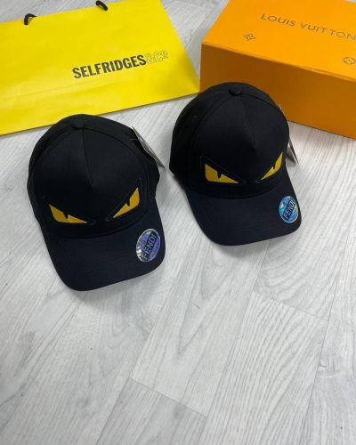 Fendi Monster Black Cap