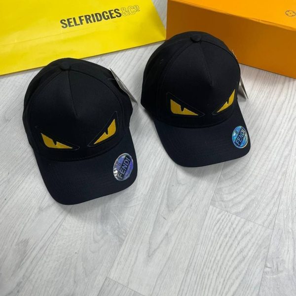 Fendi Monster Black Cap