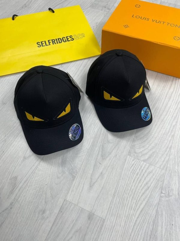 Fendi Monster Black Cap