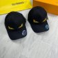 Fendi Monster Black Cap
