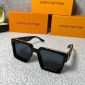 Louis Vuitton Square Frame Black Sunglasses