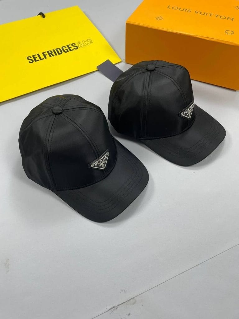 Prada Black Cap