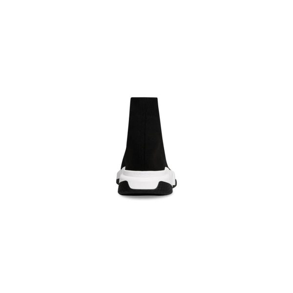 Balenciaga Men's Black Logo Speed Sock Trainers Pull on Sneakers Balenciaga Men's Black Logo Speed Sock Trainers Pull on Sneakers