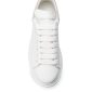 ALEXANDER MCQUEEN White & Pink leather sneakers