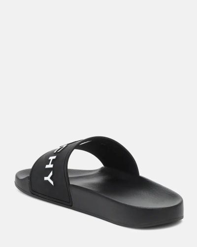 Givenchy Paris Black Sliders Givenchy Paris Black Sliders