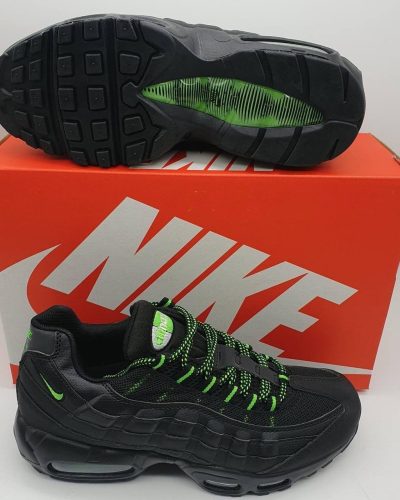 Nike Air Max 95s Black Green Sneakers