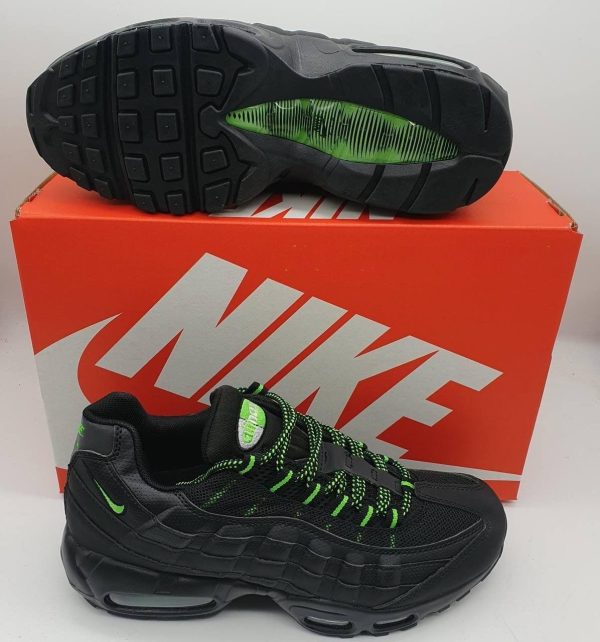Nike Air Max 95s Black Green Sneakers
