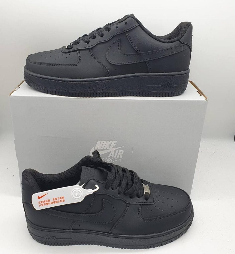 Nike Air Force 1 Black Sneakers