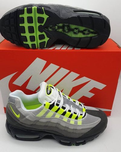 Nike Air Max 95s Grey Green Sneakers