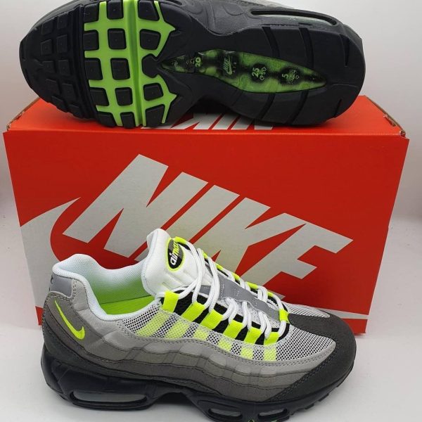 Nike Air Max 95s Grey Green Sneakers