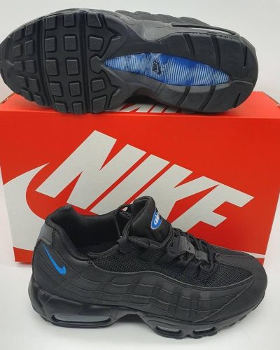 Nike Air Max 95s Black Blue Sneakers