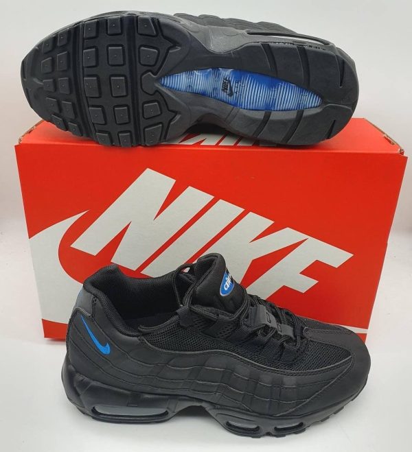 Nike Air Max 95s Black Blue Sneakers
