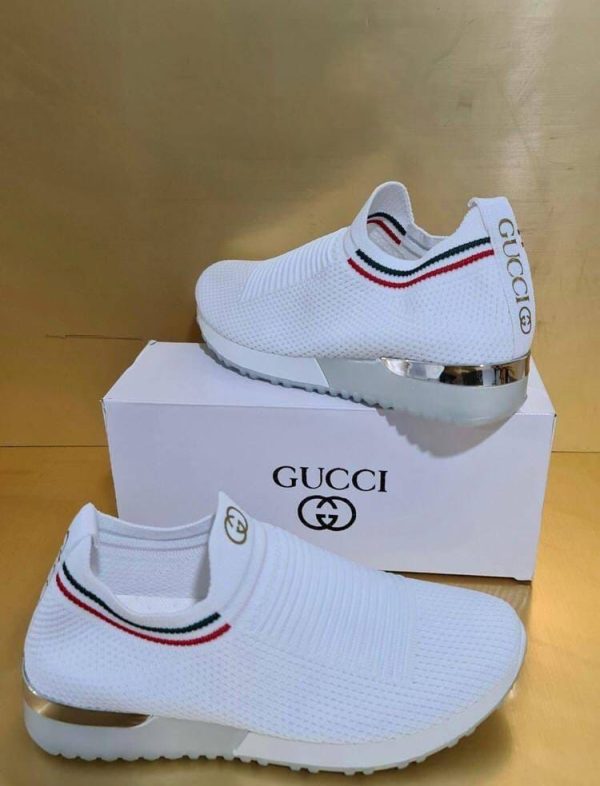 Gucci Women Designer GG Trainers in White Colour Gucci Women Designer GG Trainers in White Colour