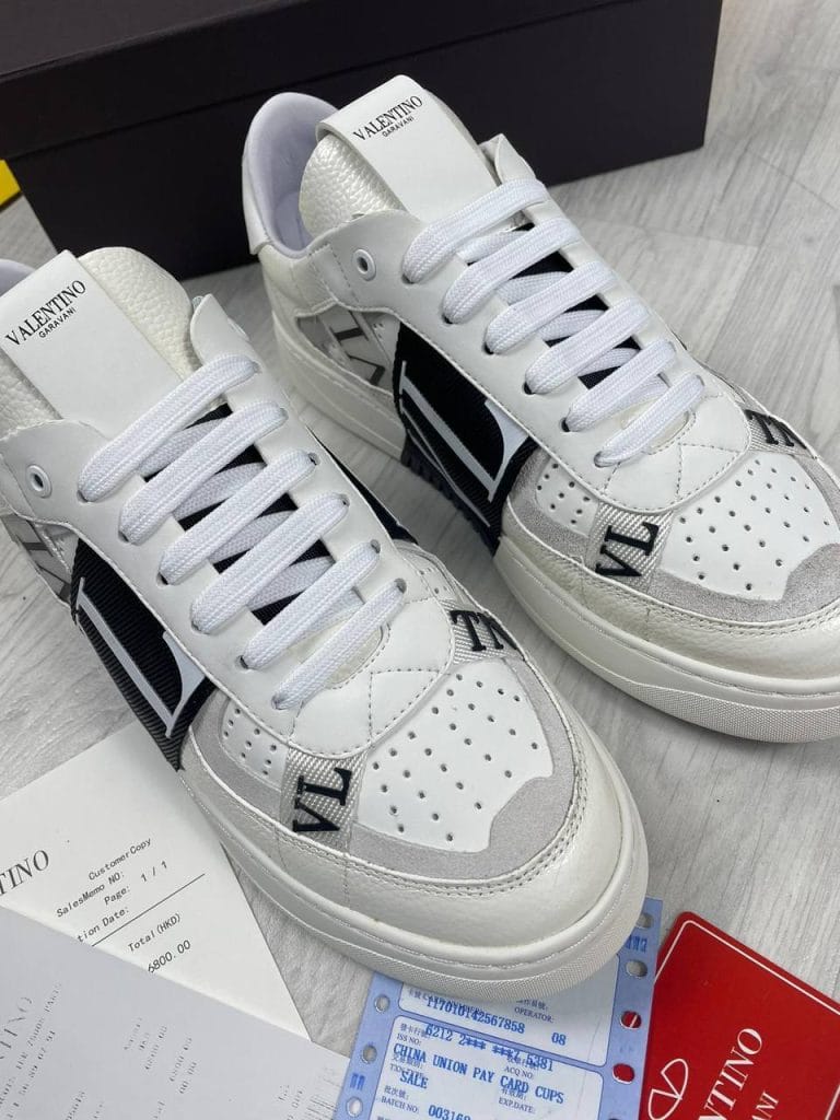 Valentino VLTN Trainer White Comes with Box and Full Packaging