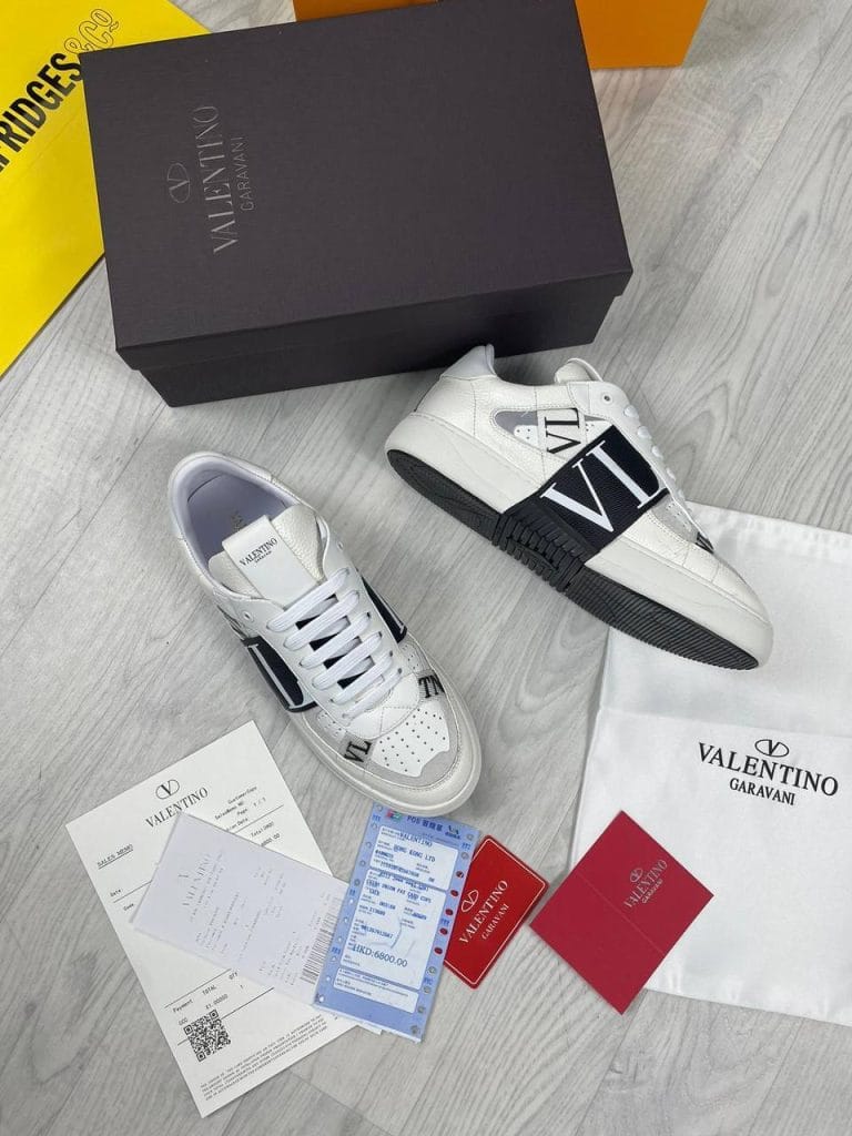 Valentino VLTN Trainer White Comes with Box and Full Packaging
