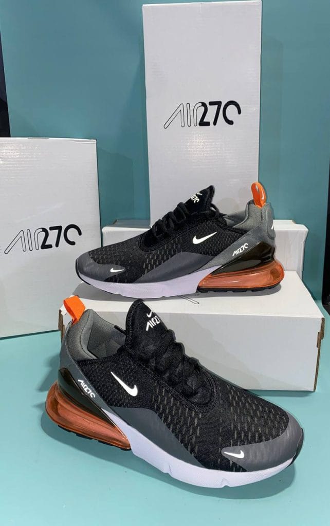 Nike 270s Black Rust Sneakers