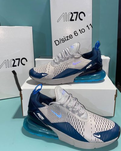 Nike 270s Grey Blue Sneakers
