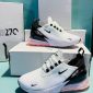 Nike 270s White Black and Peach Sneakers