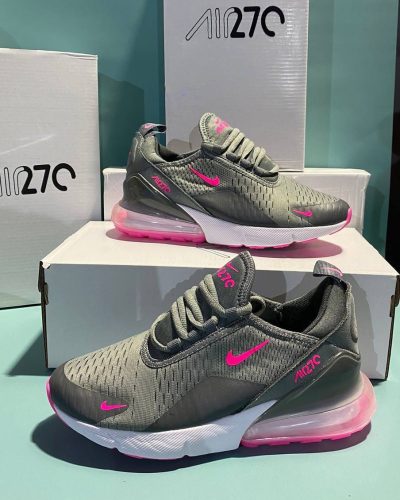 Nike 270s Grey Pink Sneakers