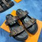 Louis Vuitton Bom Dia 1AAW8H Flat Comfortable Brown Slider Comes with Full Packaging
