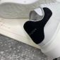 ALEXANDER MCQUEEN Leather white sneakers