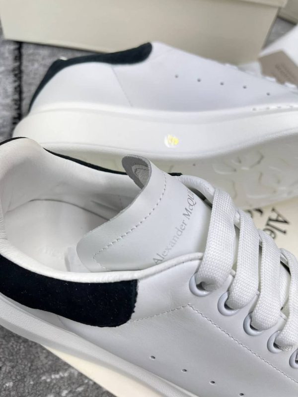 ALEXANDER MCQUEEN Leather white sneakers ALEXANDER MCQUEEN Leather white sneakers