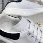 ALEXANDER MCQUEEN Leather white sneakers