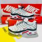 Nike Air Max Plus White Red Sneakers
